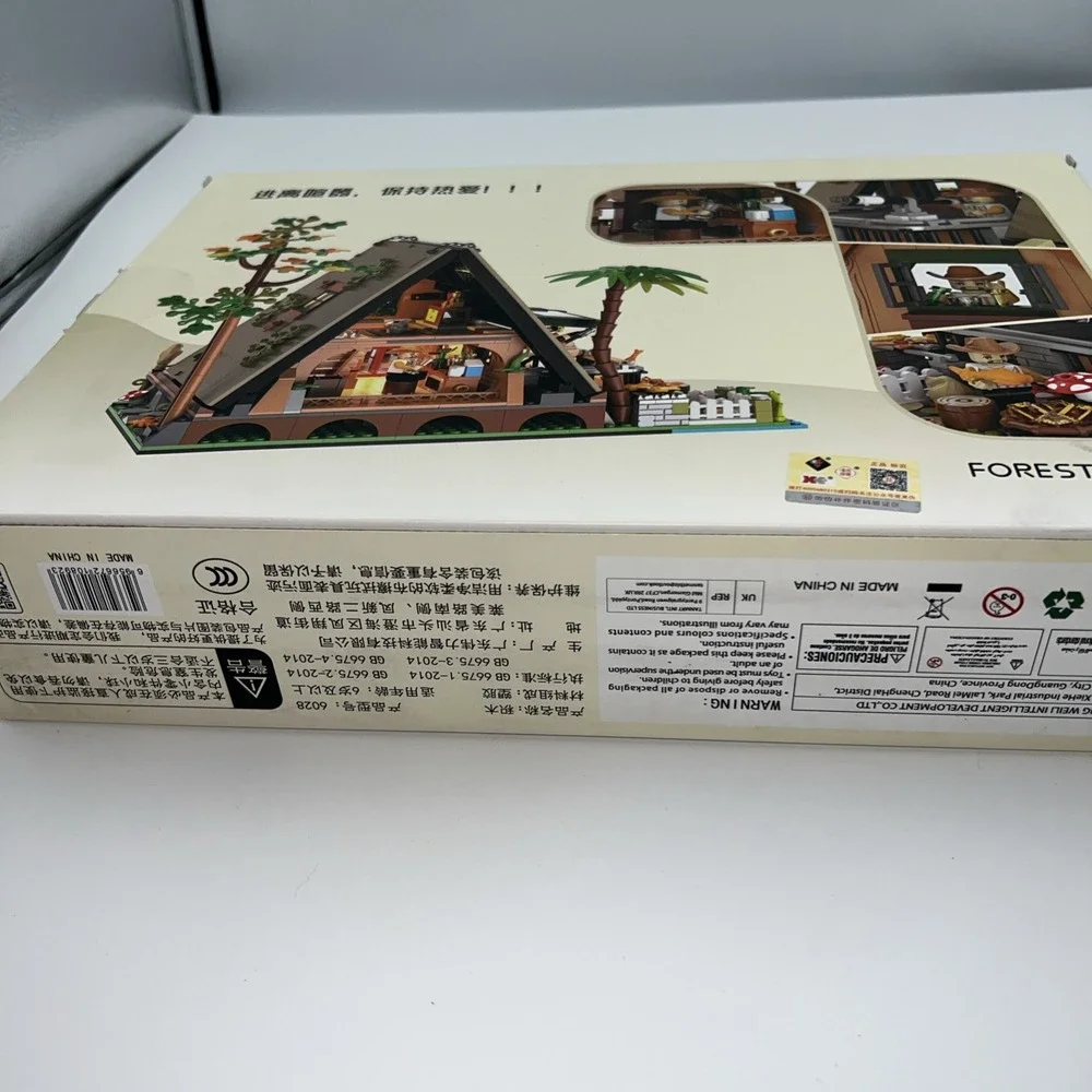 NEW A-Frame Forest Cabin 6028 - High Quality Building Bricks Complete‎ Set